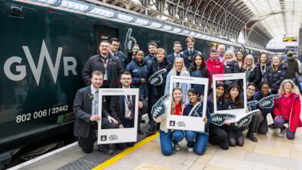 Great Western Railway’s ‘Apprentice Train’ helps celebrate hat-trick of milestones