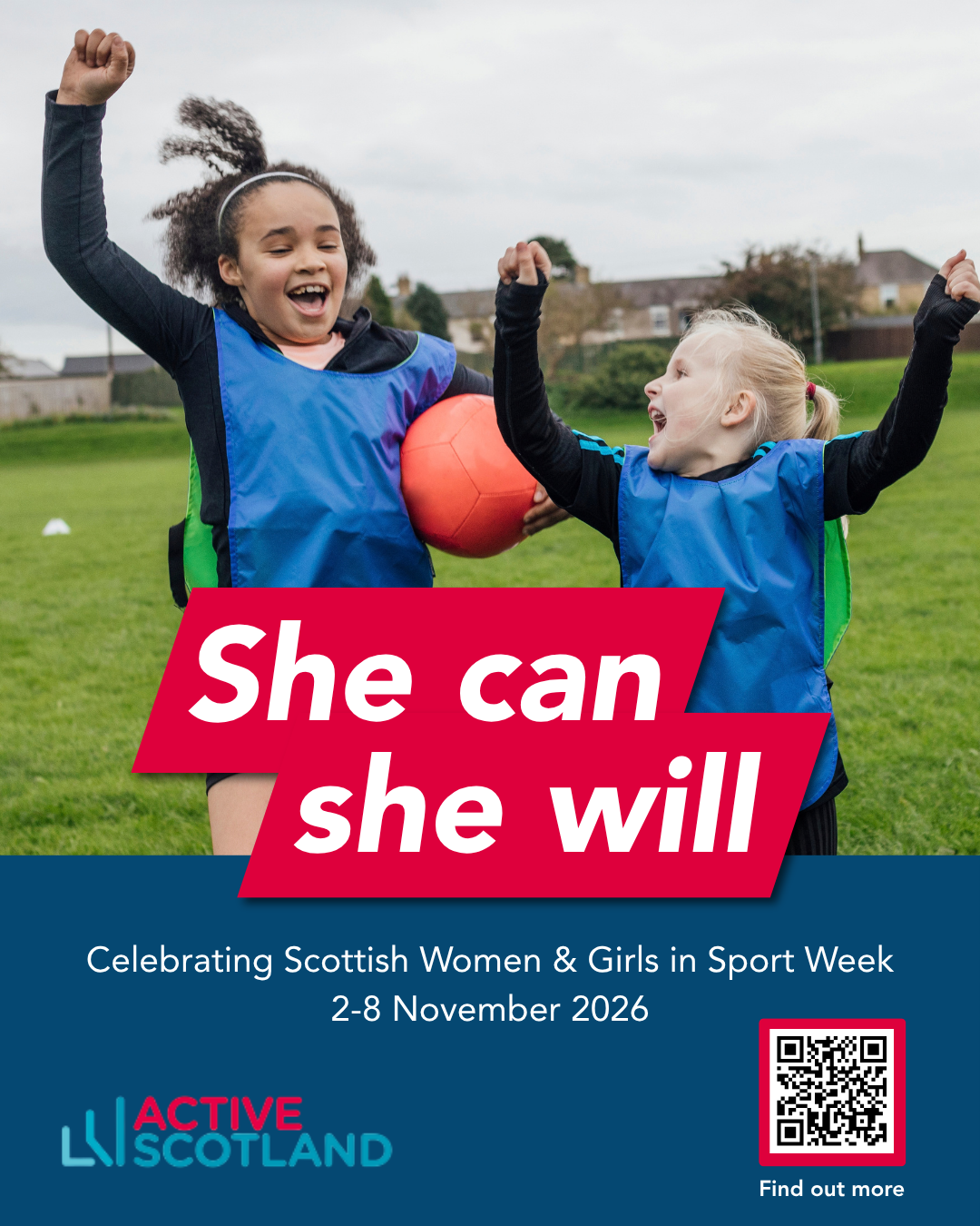 4x5 - Static Social - Arms Up - Women and Girls in Sport 2026