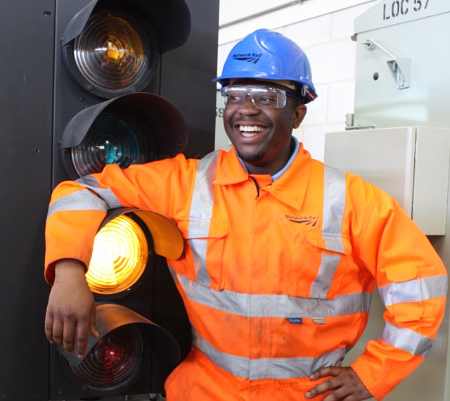 Apprentices get to work on rail network’s front line: Omar Bingham