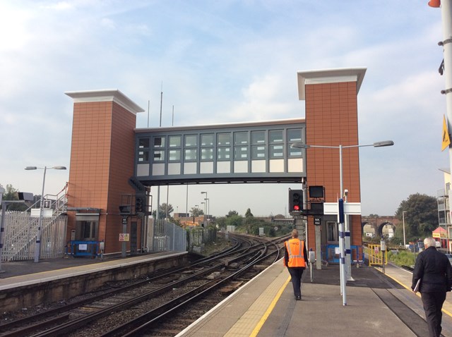 New lifts and footbridge at Strood
