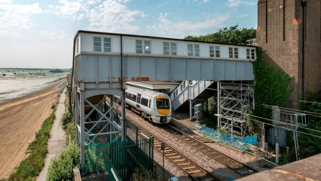 Chalkwell station - credit c2c cropped: Chalkwell station