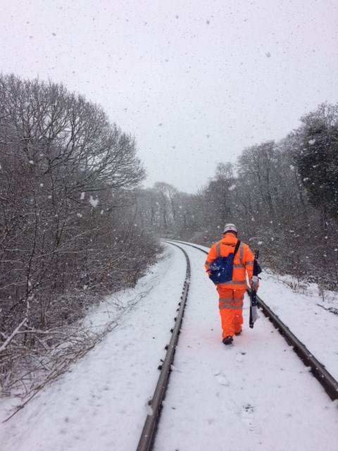 Rhys Hughes at work