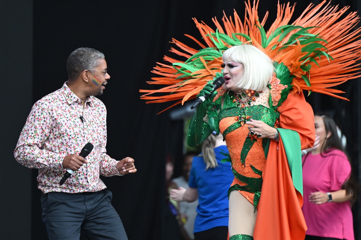 First Minister Vaughan Gething at Pride Cymru 2024 - Credit Matthew Horwood-6