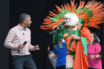 First Minister Vaughan Gething at Pride Cymru 2024 - Credit Matthew Horwood-6