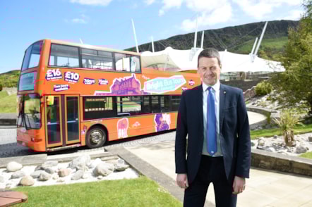 Duncan Cameron, Managing Director for First Bus in Scotland.