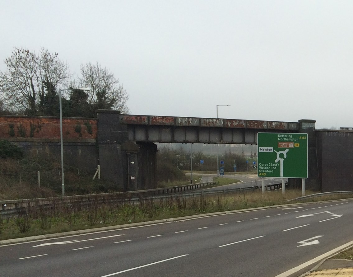 Barfords Bridge set to be replaced as Kettering to Corby upgrade progresses: Barfords Bridge set to be replaced as Kettering to Corby upgrade progresses-2