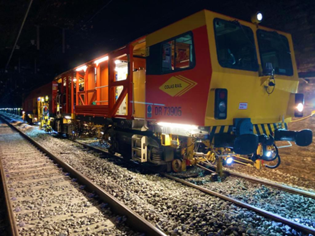 Passengers reminded of engineering works between Cardiff and Swansea on three Sundays in March: GeneralShotTamping