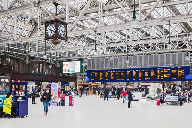 Glasgow Central station