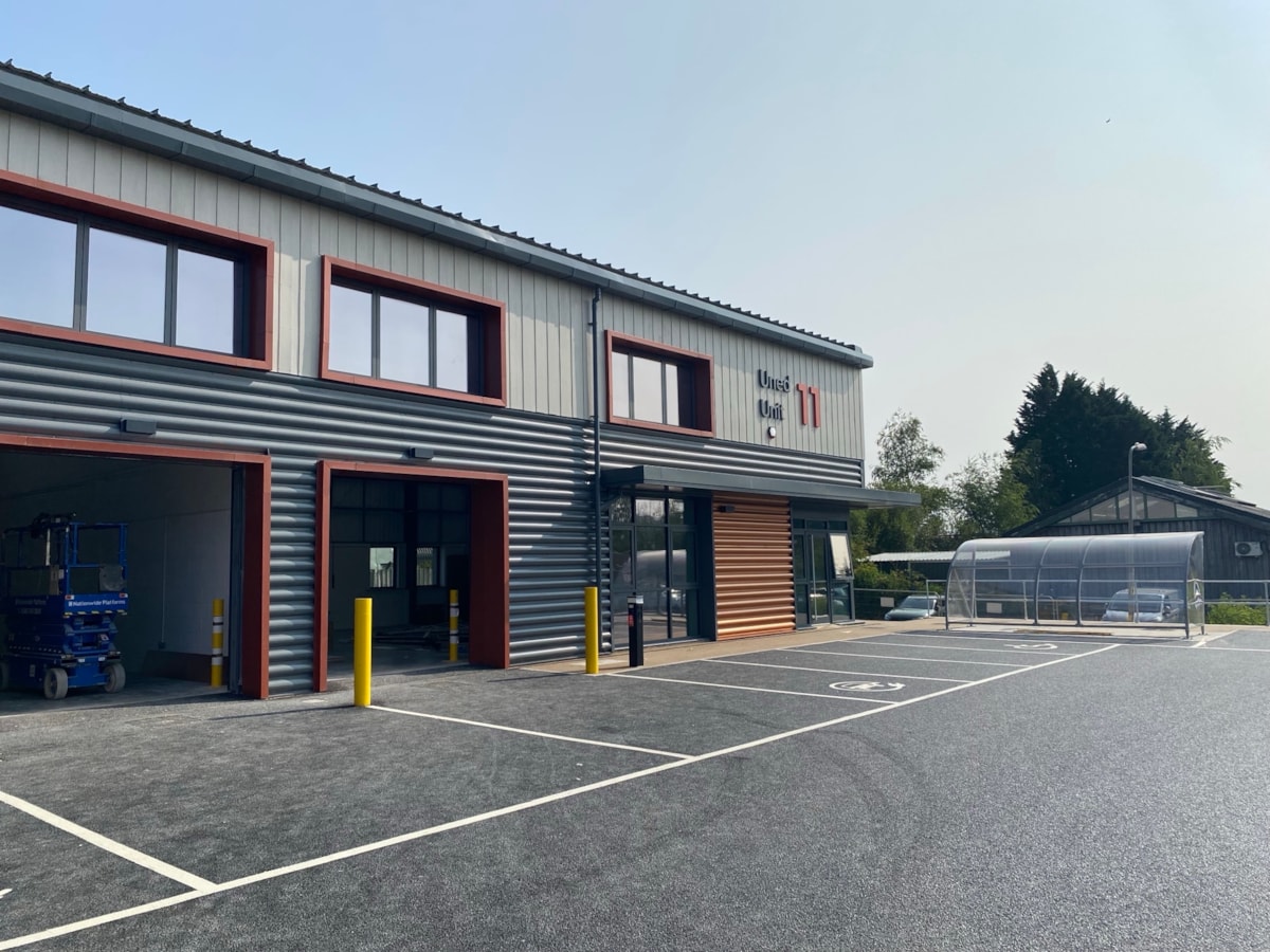 New Business Units at Beechwood Industrial Estate in Llandeilo