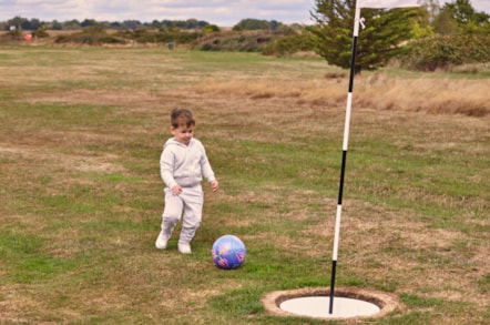 Foot golf at The Orchards