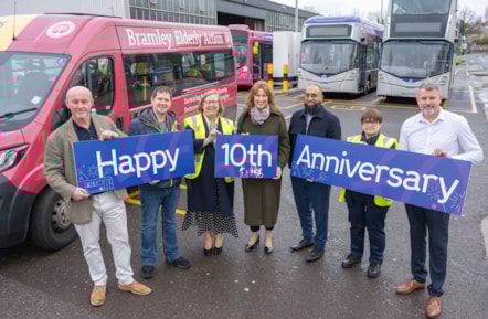 First Bus Bramley Rachel Reeves visit 3
