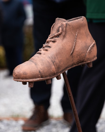 Bronze effect 1904 work boot