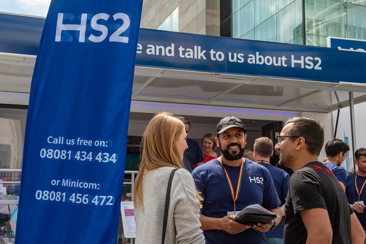 All aboard: HS2 is coming to London: HS2 roadshow is coming