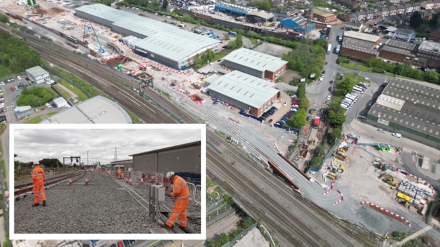 Major engineering work to affect CrossCountry journeys next month: Duddeston Mill rail upgrades inset