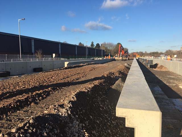 Latest stage of major project at Market Harborough station means two weekends of changes for East Midlands rail passengers: Latest stage of major project at Market Harborough station means two weekends of changes for East Midlands rail passengers-2