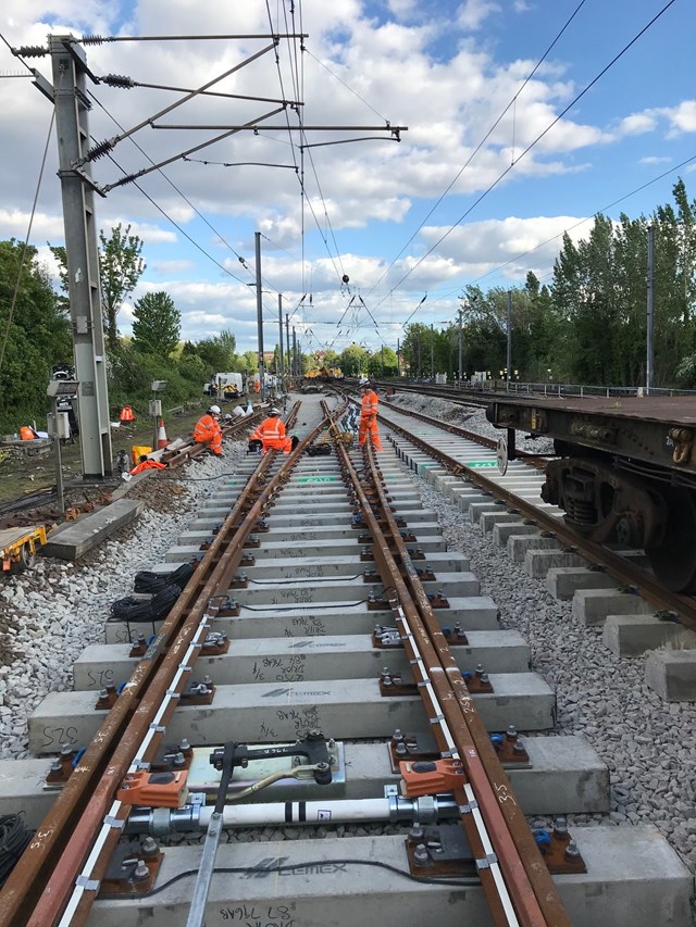 Passengers who must travel on Midland Main Line urged to plan ahead this Bank Holiday weekend as Network Rail carries out vital track upgrades