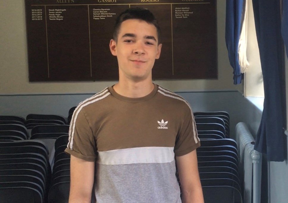 GCSEs 2020 CFBS Jacob Potter