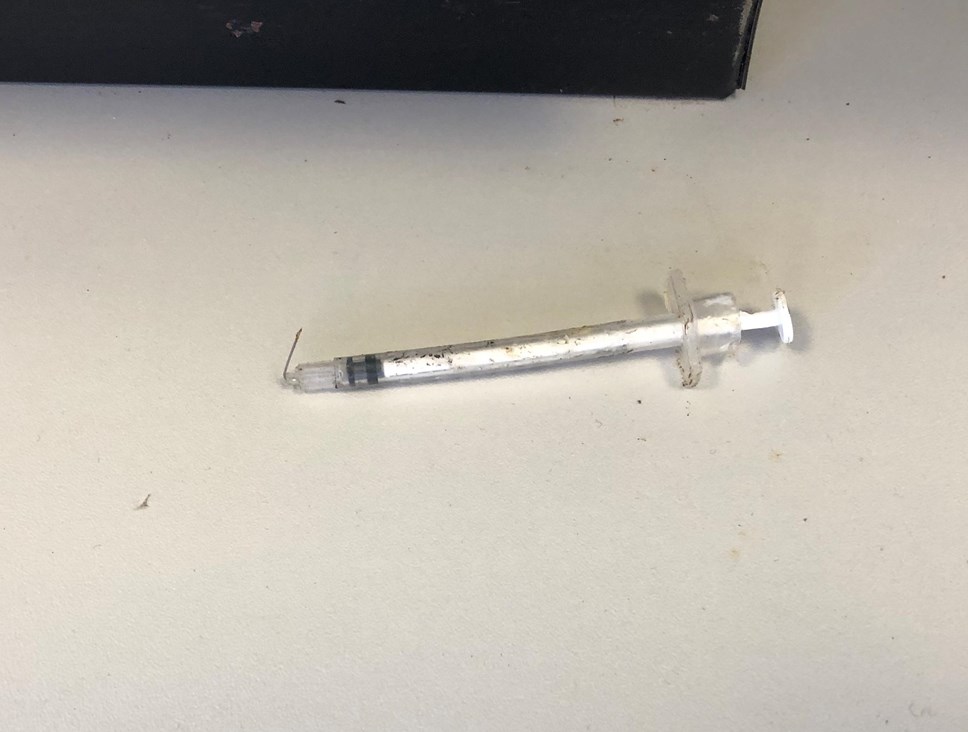 Residents urged to dispose of used needles responsibly after injury at recycling centre