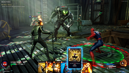 Marvel's Midnight Suns - Screenshots - Spider-Man vs. Fallen Venom