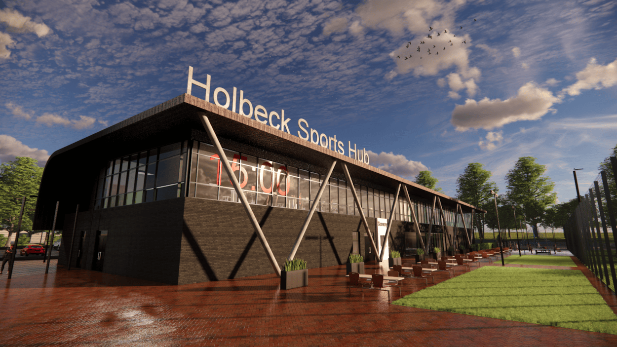 Holbeck Sports Hub 3: Artists impression of Holbeck Sports Hub.

With work expected to start in August 2026, Holbeck Sports Hub will provide three full-size artificial grass football pitches, two multi-use games areas and a building with changing rooms and a café.