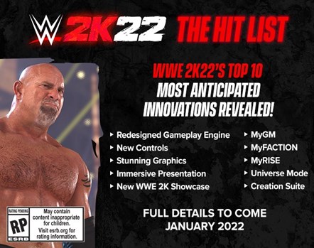 WWE 2K22 Hit List Goldberg 1