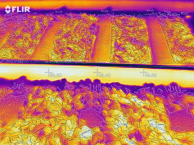 Passengers warned of slower trains between London and the Midlands due to record heat: Example of infrared track monitoring