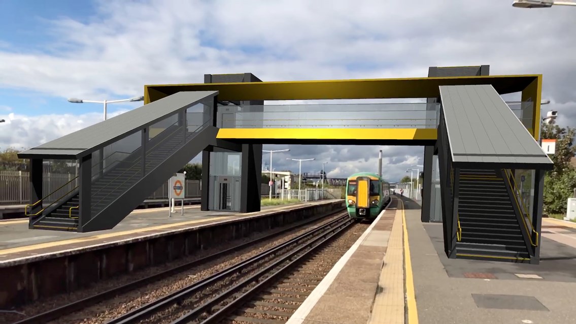Bridging the visualisation gap – using augmented reality to show the next generation of railway footbridges: Footbridge app