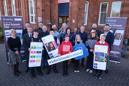 Official launch of the new Safer Schools Scotland app