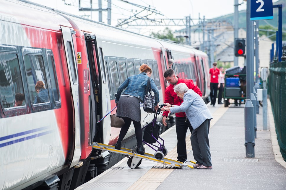 rail travel for disabled passengers