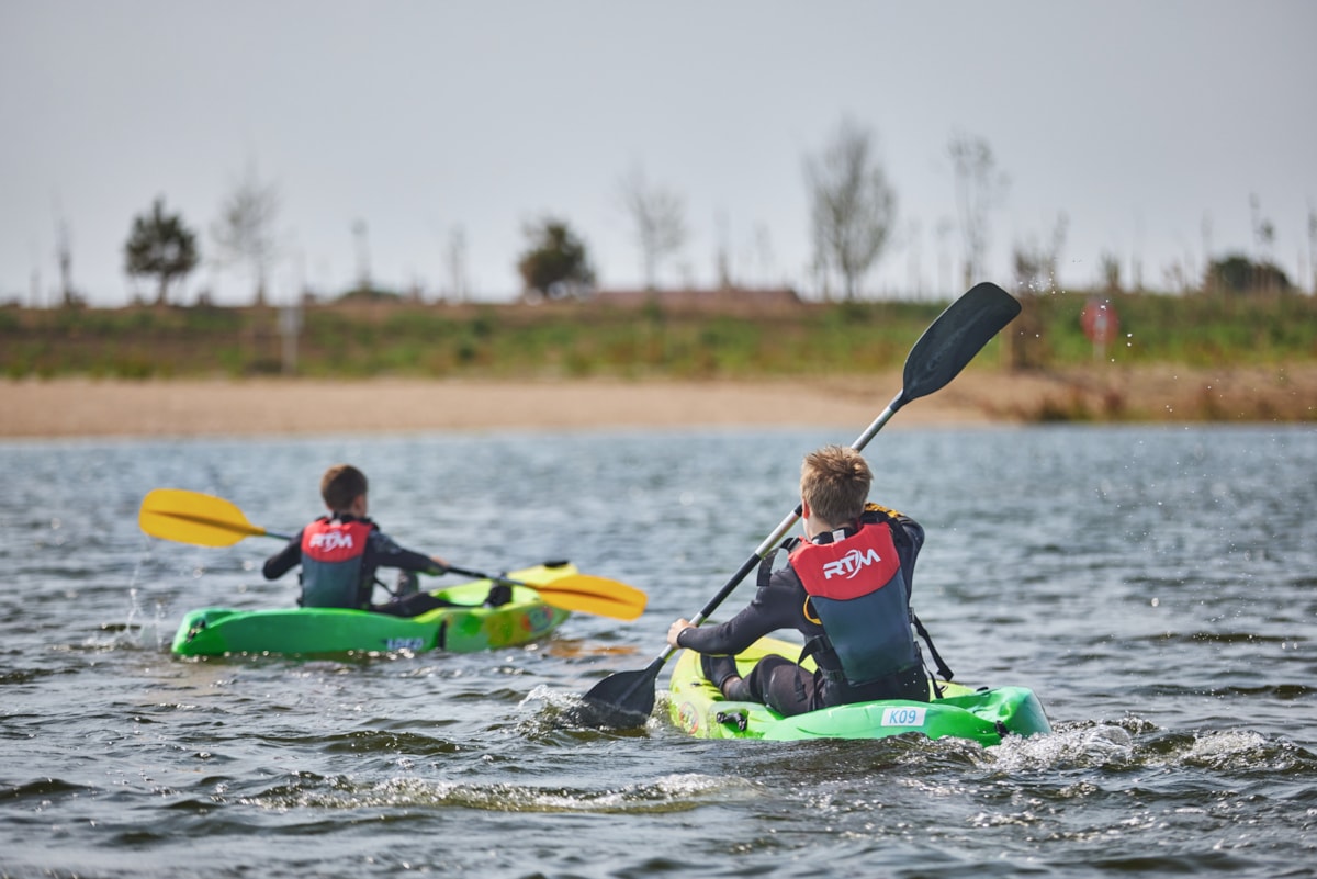 Kayaking at Thornwick Bay