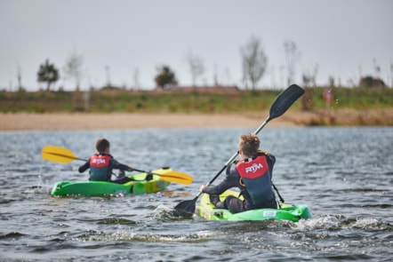 Kayaking at Thornwick Bay