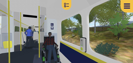 Accessible travel simulator (1)
