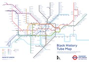 TfL Image - TfL and Black History Archives Black History Tube Map
