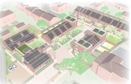 Amethyst Lane artist impression