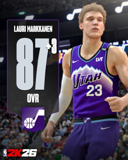 NBA 2K26 Ratings Update 1 Lauri Markkanen 1