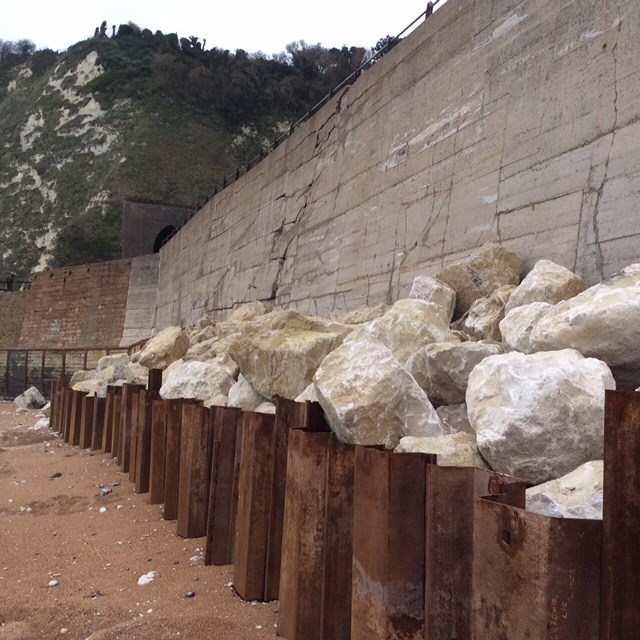 Dover sea wall