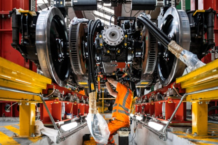 A team of 35 highly skilled workers are dedicated to the Avanti West Coast Pendolino train bogie overhaul project at Crewe.