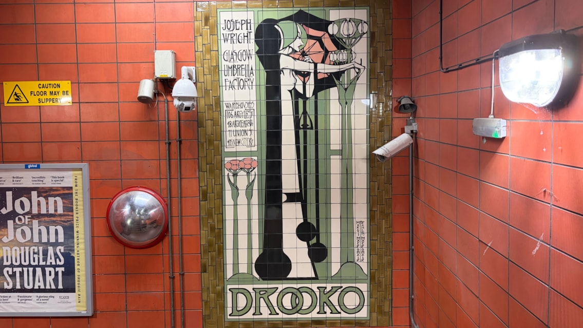 Historic Mackintosh design brought back to life at Glasgow Central: Drooko in Central Station (4)