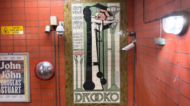 Historic Mackintosh design brought back to life at Glasgow Central: Drooko in Central Station (4)
