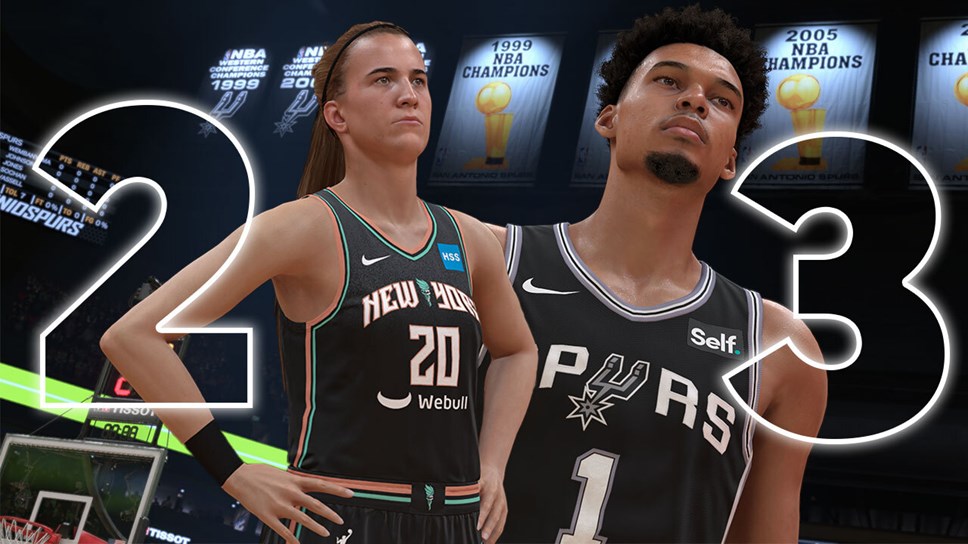 NBA 2K24 MyNBA   The W Wemby & Ionescu