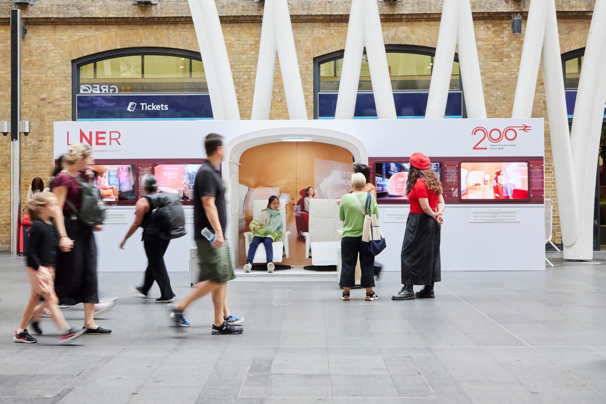 LNER Train of the Future at King's Cross