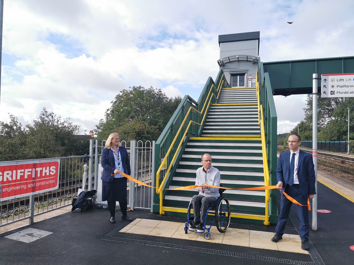 Cadoxton station now has step free access