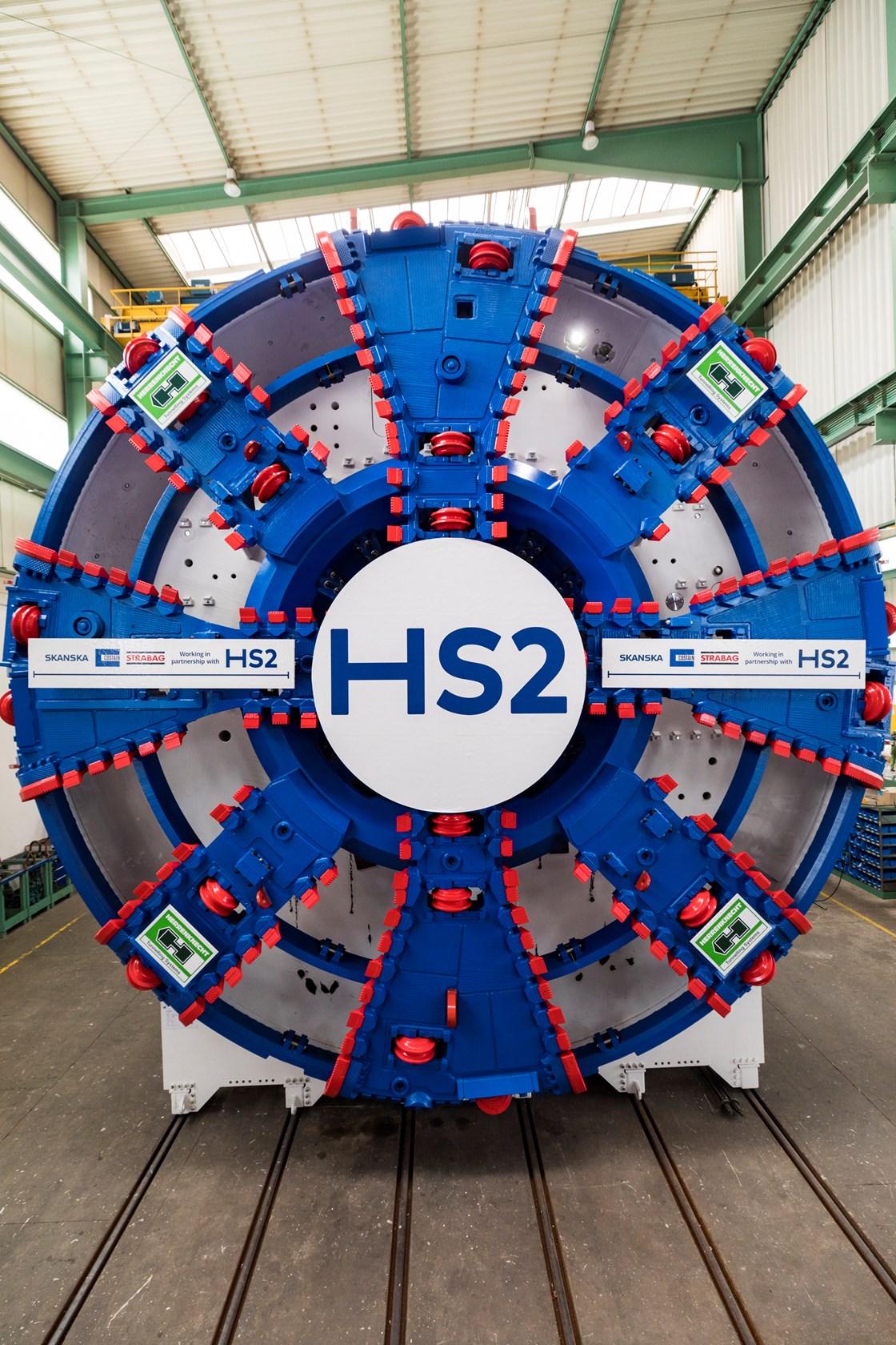 First two London Tunnels TBMs arrive in West Ruislip-6: One of the first two London Tunnels TBMs during Factory Acceptance Test at Herrenknecht, Germany

Tags: Tunnelling, Engineering, TBMs, Tunnel Boring Machines, London, West Ruislip, SCS JV