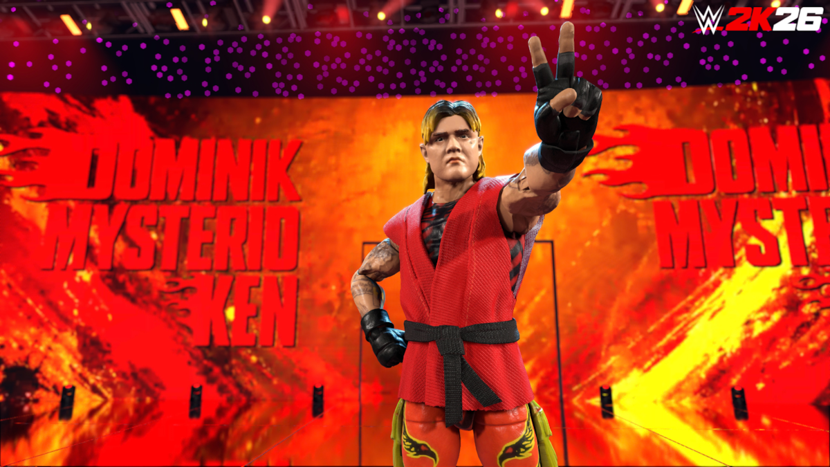 WWE 2K26 Dominik Mysterio as Ken
