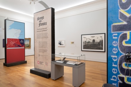 Songs and Fancies display in Aberdeen Art Gallery. Credit Aberdeen City Council – Archives, Gallery & Museums-2