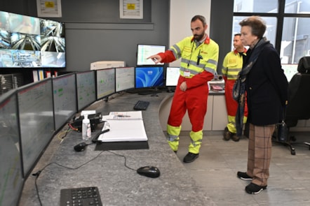 HRH The Princess Royal visits Blackburn Meadows renewable energy plant in Sheffield.
2nd October 2024