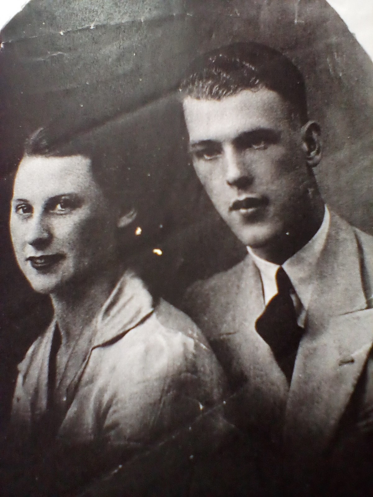 Jean with her husband Jack