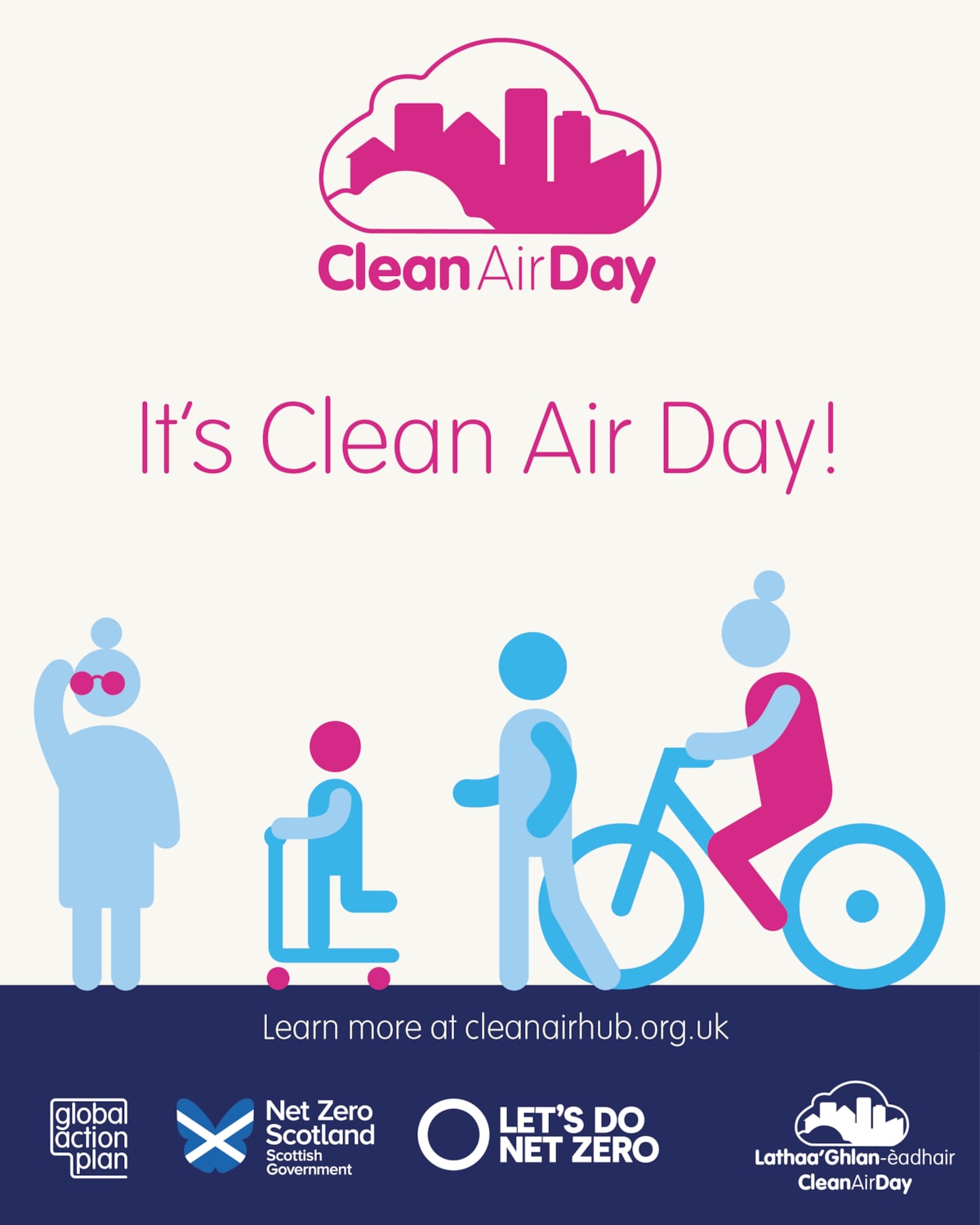 It's Clean Air Day english