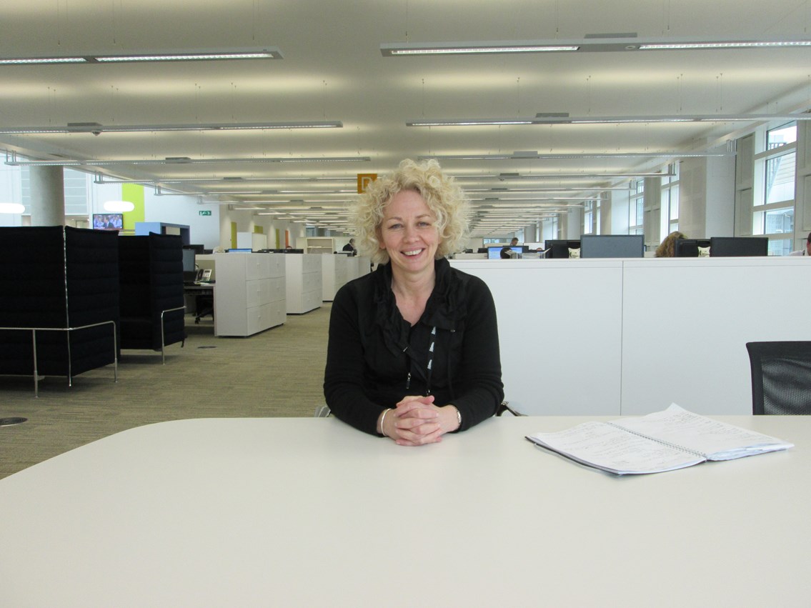 Joan Heery, head of track engineering for Network Rail: Joan Heery, head of track engineering for Network Rail