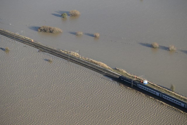 National train performance for period 11 is 87.3%: North East flooding